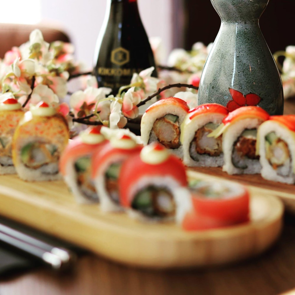 Signature sushi selection