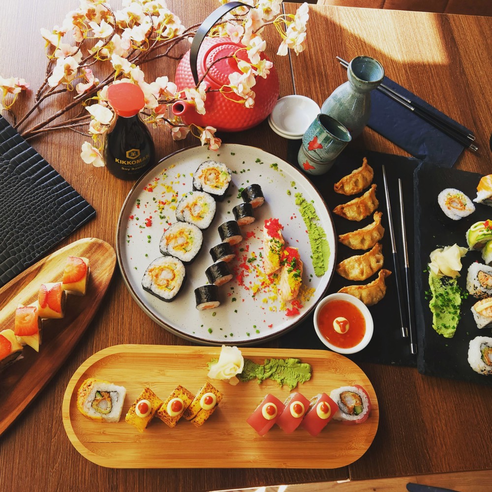 Fresh sushi